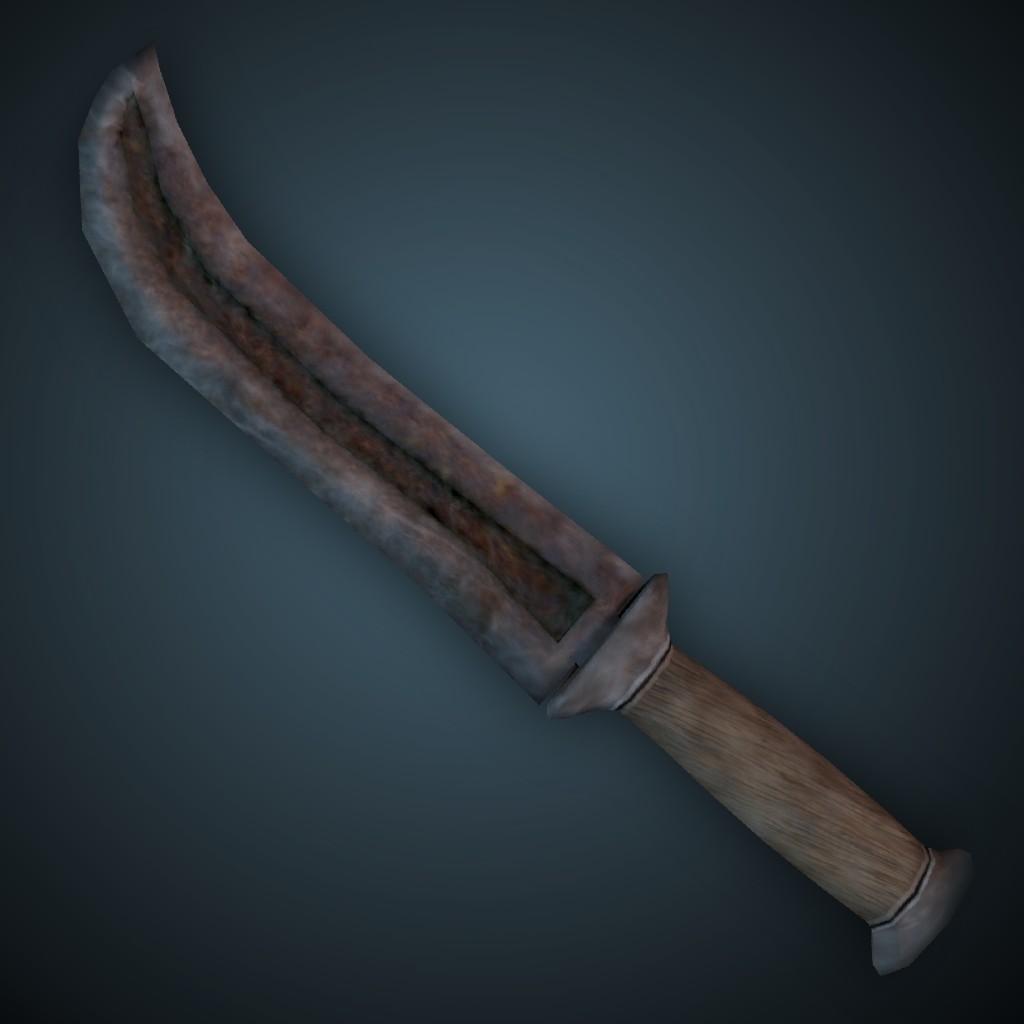 Low Poly Knife preview image 1